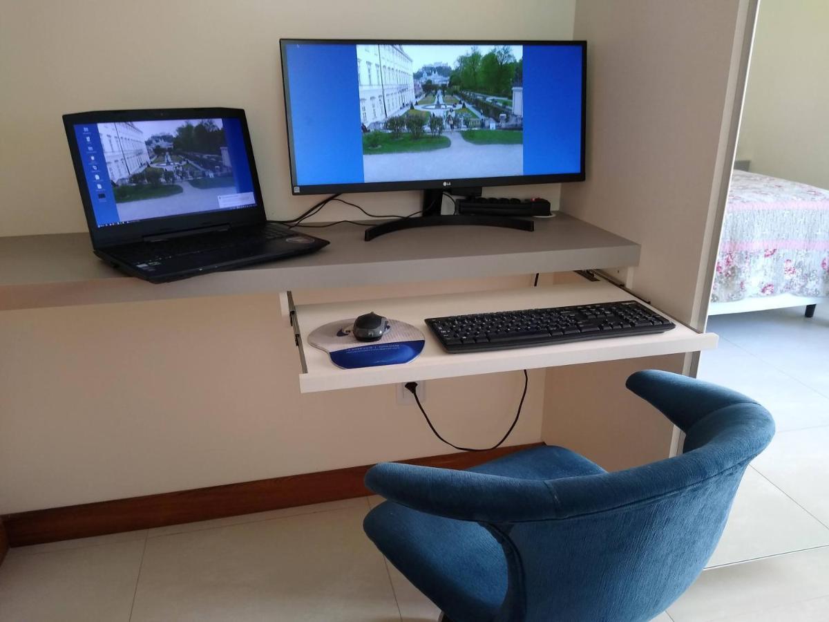 Apartamento A Beira Mar Completo Com Churrasqueira Florianópolis Exteriér fotografie